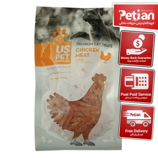 تشویقی فیله نواری برای گربه USPET با طعم مرغ